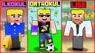 EFEKAN'S LIFE | PRIMARY SCHOOL - MIDDLE SCHOOL - HIGH SCHOOL  - Minecraft