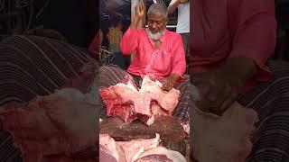 Wow Raw Cow Meat Cutting #Super #reel #amazingvideo #reels #best #beef #skills #Amazing #shorts #Mea