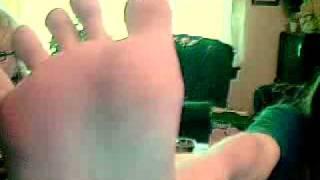 webcam foot toes.flv