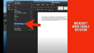 Enable Voice Typing in Microsoft Word