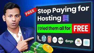  Host Any Website for FREE | Free Domain & Free Hosting for HTML, WordPress, React & More! 