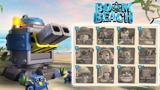 BOOM BEACH MAX КРИТТЕР ПУШКА ПРОТИВ ВСЕХ ВИДОВ ВОЙСК