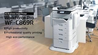 Epson WorkForce Pro WF-C869R Replaceable Ink Pack System