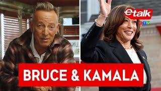 Bruce Springsteen endorses Kamala Harris | News