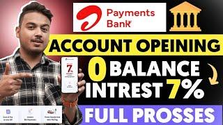 Airtel Payment Bank Account Open 2024 Airtel Payment Bank Account Kaise Khole | Airtel Payment Bank