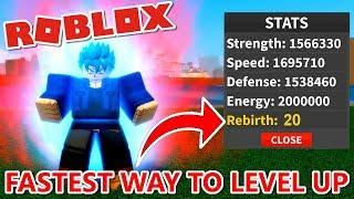 HOW TO LEVEL UP FAST IN DRAGON BALL ULTIMATE As a Noob and after Rebirth Part 2 Dragon Blox Ultimate