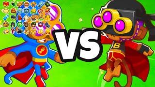 God boosted Plasma Blasts VS. Plasma Monkey Fan Club (Bloons TD 6)