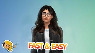 How to make ALPHA HAIR and HAIR SCALP CC in sims 4 FAST AND EASY