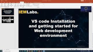 How to install and setup VS code | Tutorial | IEMLabs