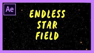 How to create 3D Endless Star Field in Adobe After Effects 2019 [No 3rd party pluggins]