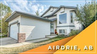 Airdrie Real Estate Property Video Tour Production - 360 Woodside Cir NW