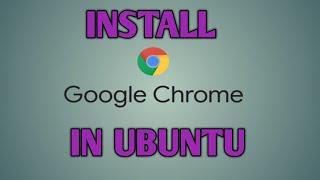 Install google chrome in ubuntu...