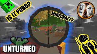 Unturned -  What If PUBG And Minecraft Had An Russian Baby!