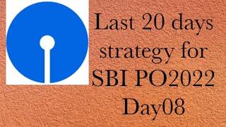 Target SBI PO2022  day08#sbiclerk#sbipo2022@Anjali-singh