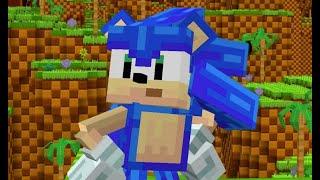 The Official Sonic DLC for Minecraft - Full Playthrough