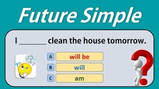 Future Simple | Simple Future Tense Quiz | English Grammar Quiz | English Test