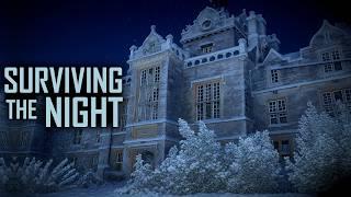 SURVIVING the Night at a HAUNTED ABANDONED Mental Hospital