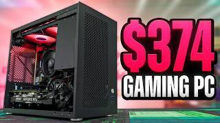 We Built a CRAZY $374 Gaming PC Build