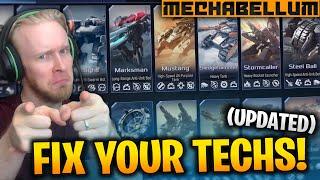 BEST TECH Loadouts for EVERY UNIT (Updated!) - Mechabellum 1.0 Beginner Guide