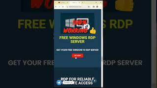 100% Free windows RDP, free RDP,