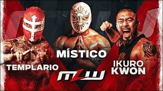 Mistico vs Templario vs Ikuro Kwon | Lucha match | MLW Wrestling