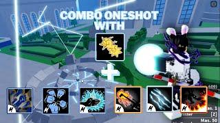 Combo One Shot With Quake Awakening And All Melee | Blox Fruits update 17. 3