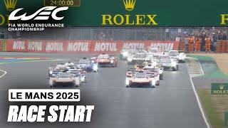 Race Start and Opening Lap | 24 Hours of Le Mans 2025 | FIA WEC