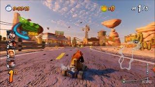 Crash Team Racing Nitro-Fueled - Dingo Canyon Gameplay (PS4 HD) [1080p60FPS]