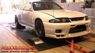 Mappning Link G4 - 493WHP Nissan Skyline GTR - Maxxtuning AB