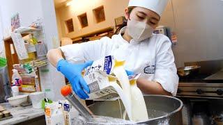 [Sweets ASMR] Making sweets by Japanese confectionery specialty stores like an art.