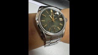 Grand Seiko Japan seasons special edition full review -rikka early summer - green dial hi-beat mvmt