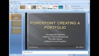 PowerPoint: Introduction w DrCPriest