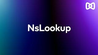 A quick guide: NSLOOKUP