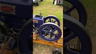 Stationary Engine Three Oakfords Preservation Society 2024 #vintage #engineering #farming  #engine