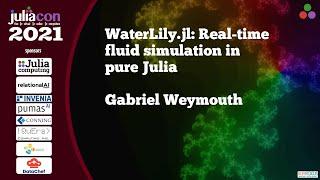 WaterLily.jl: Real-time fluid simulation in pure Julia | Gabriel Weymouth | JuliaCon2021