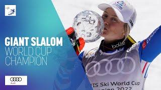 Tessa Worley (FRA) | World Cup Champion | Women's Giant Slalom | Courchevel/Meribel | FIS Alpine