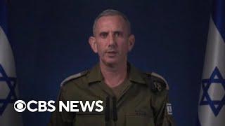 Israel says counterstrike against Iran limited to "military targets"