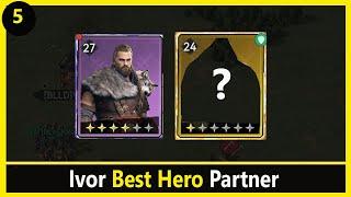 D5: Ivor 4 Best Hero Combination || Viking Rise Tips