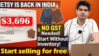 Live Profit Proof from Etsy Platform | ₹1000 Product Sold at $110 | Etsy Selling 2025 From India