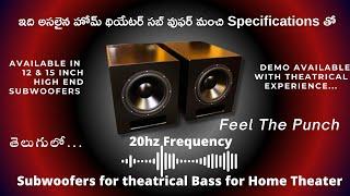 Unlock the Power of Low Frequencies: Best 12 Inch Subwoofer for Intense Bass #hometheater Subwoofer