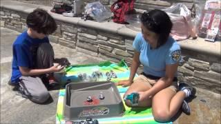 Jp0t meets ZANKYE! Part Two - BEACH BEY-BATTLE (Huntington Beach, CA - June 26, 2013)