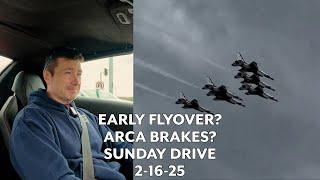 Thunderbirds Daytona 500 Flyover FAIL?  Sunday Drive 2-16-25