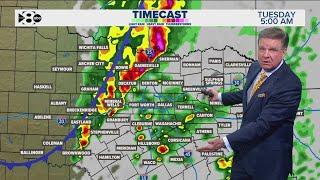 DFW Weather: Tornado watch in effect in parts of North Texas, severe weather possible Tuesday