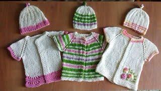 ЖИЛЕТ- РАСПАШОНКА ДЛЯ МАЛЫША СПИЦАМИ (для клуба 28 петель) //Baby shirt with knitting needles.