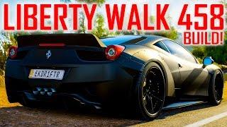 632HP LIBERTY WALK FERRARI 458 CRUISE BUILD!!! | Forza Horizon 3 Custom Cars #20