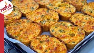 20 DAKİKADA 2 PRATİK KAHVALTILIK  Fırında Yumurtalı Ekmek & Peynir Topları
