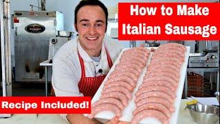 Homemade Italian Sausage Recipe, How to Make Italian Sausage. Recipe Included.