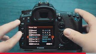 Best DSLR Video Menu Settings for FILMMAKING