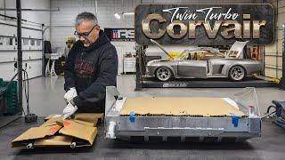 Rear Mounted Radiator • Part 17 • Twin Turbo 69 Corvair