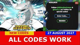 *NEW CODES* [] Tapping Legends Final ROBLOX | AUGUST 27, 2024